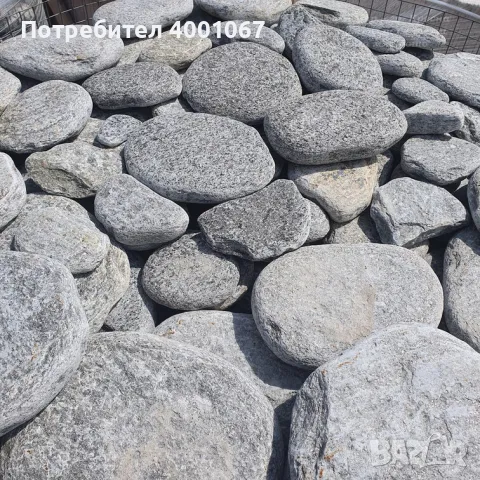 плоски сиви камъни за рисуване , снимка 1