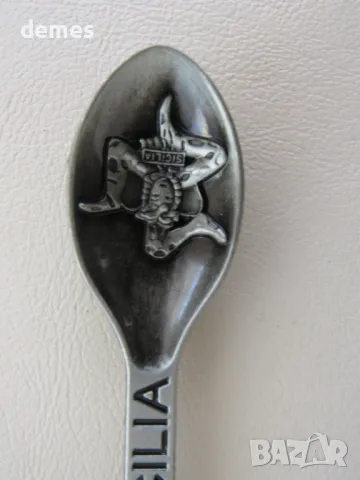 Метален магнит-отварачка от Сицилия, Италия, снимка 3 - Колекции - 47961135