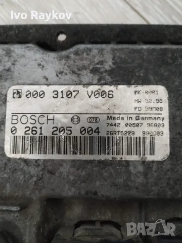 Компютър двигател (ECU) - Smart , BOSCH 0 261 205 004 , 0261205004, снимка 3 - Части - 49485941