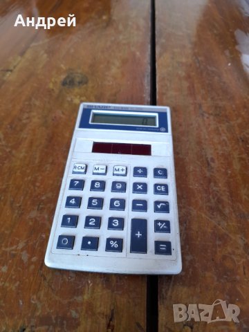 Стар калкулатор Sharp Elsi Mate EL 240H, снимка 1 - Антикварни и старинни предмети - 41952780