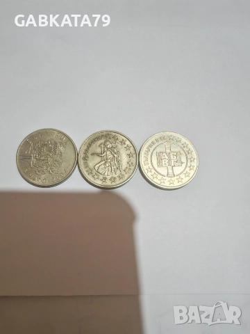 50 стотинки 2004,2005,2007, снимка 2 - Нумизматика и бонистика - 52860335