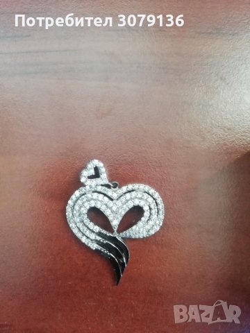 Сребърни колие и пръстен , снимка 3 - Бижутерийни комплекти - 41977433