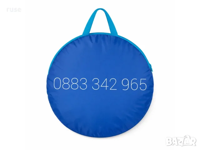НОВА! Плажна палатка тента саморазгъваща Pop-up 180x125x83см , снимка 5 - Палатки - 51693233