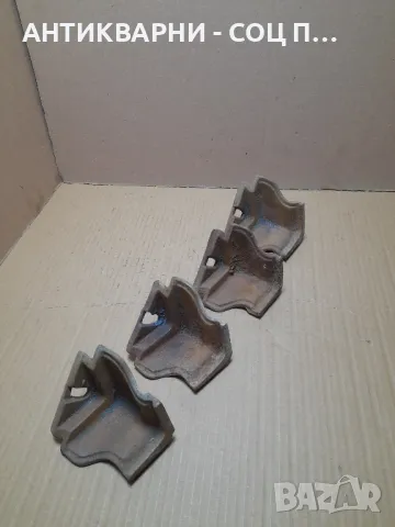 Комплект Соц Стари Чугунени Крака От Стара Печка., снимка 4 - Антикварни и старинни предмети - 49090960