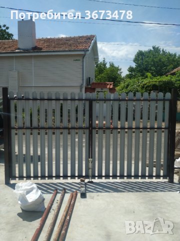 Метални профили (летви) GELESMETAL за ограда, Цвят КАФЯВ, 1.75м, снимка 11 - Огради и мрежи - 40072124