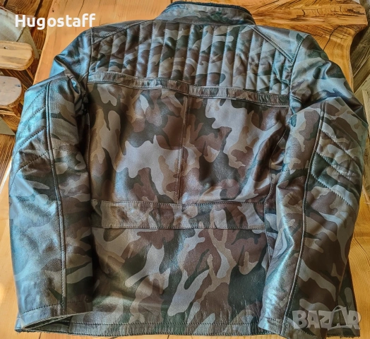 Ново Кожено яке Корона/Korona камуфлажно - естествена кожа лимитирана серия Хл, снимка 4 - Якета - 53340822