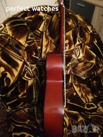 Колекционерска класическа акустична българска китара Орфей с калъф , снимка 6 - Китари - 39504606