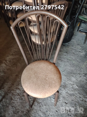 Метални столове А124, снимка 3 - Столове - 51443739