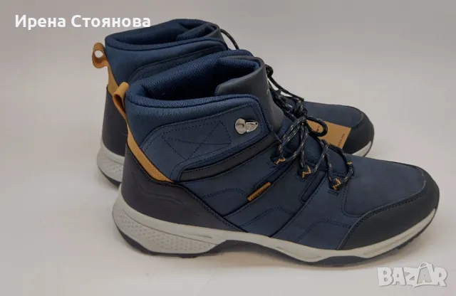 Мъжки зимни боти Runners, син цвят 45, снимка 6 - Мъжки боти - 49270062