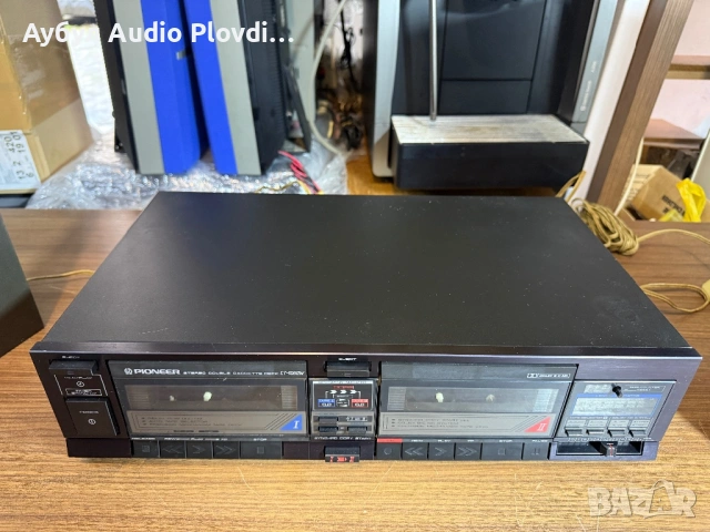 Vintage Pioneer Stereo Double Cassette Deck CT-1060W, снимка 3 - Декове - 53005755