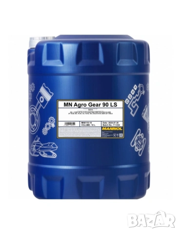 Масло за ръчни трансмисии MANNOL Agro Gear 90 LS 10L