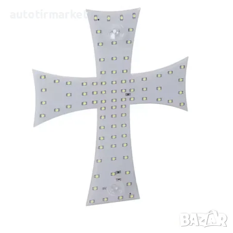Светещ LED кръст за камион – 24 V – AK333