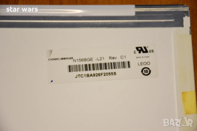 Дисплей за лапот 15.6" N156BGE-L21 LED Матрица WXGAP+, гланц, снимка 2 - Други - 51017622