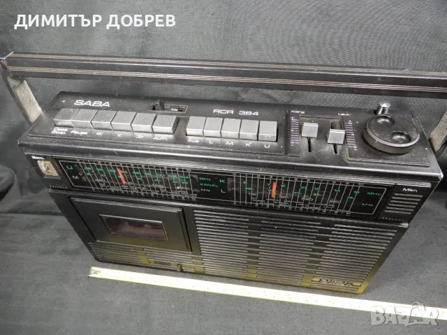 СТАР РЕТРО РАДИО КАСЕТОФОН SABA RCR 364, снимка 7 - Радиокасетофони, транзистори - 50360984
