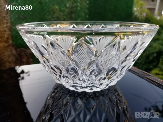 Руска кристална купичка, снимка 3 - Антикварни и старинни предмети - 47357010