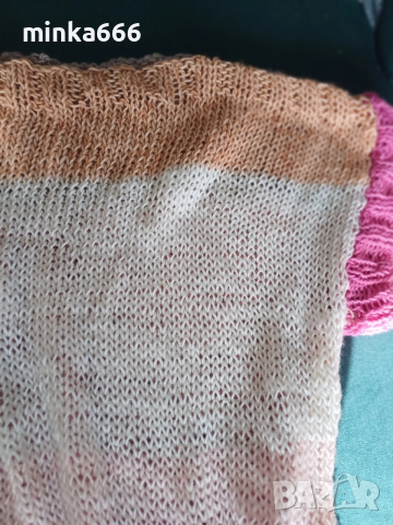 Ръчно плетиво блуза., снимка 3 - Пуловери - 52454154