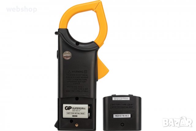 Амперклещи със зумер MASTECH M266C VAC/VDC | AAC | OHM | °C, снимка 3 - Клещи - 38946033