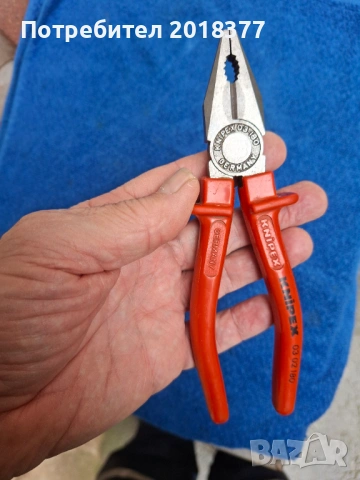 KNIPEX/BRINCO//HEMA - GERMANY/клещи комбинирани , снимка 3 - Клещи - 51758621