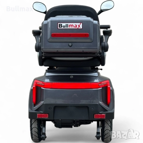 Електрическа триколка Fullmax R1 Robot, 1500W, 60V/20Ah, Червена, CE сертификат, снимка 13 - Инвалидни скутери - 52569986