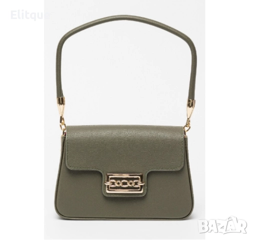 Малка дамска кожена чанта с тик-так закопчаване, снимка 12 - Чанти - 52864360