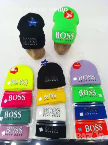 Шапка EA✅Christian DIor✅Adidas✅Prada✅CK✅Boss✅Palm Angels✅Tommy Hilfiger Код D1442, снимка 7 - Шапки - 48217347