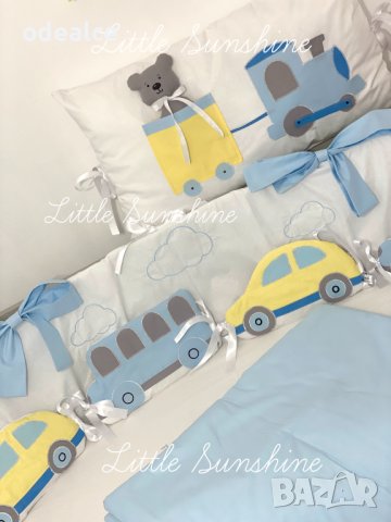 Cars Set Комлект за бебешко легълце с най-различни интересни колички , снимка 7 - Спално бельо и завивки - 41501818