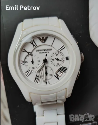 Мъжки часовник Emporio Armani Ceramica , снимка 5 - Мъжки - 56117735