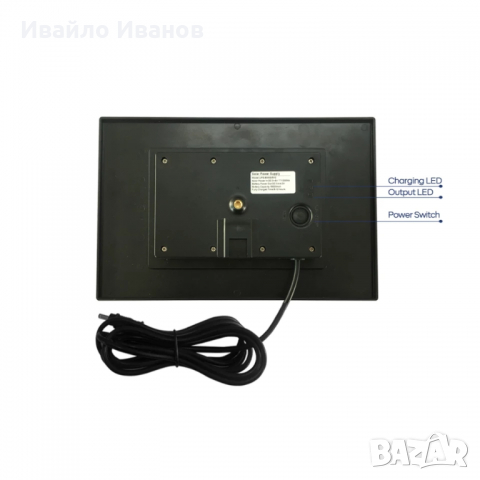 Соларно зарядно - 12V с батерии LiIon 18650 x6бр., снимка 3 - Друга електроника - 36243192