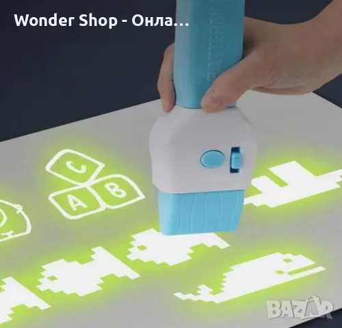 🎨 Четка с флуоресцентна светлина – Идеален комплект за малки художници 🎨, снимка 3 - Образователни игри - 48828242