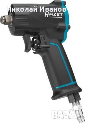 Гайковерт пневматичен къс 1/2" 1100Nm 9012M HAZET, снимка 2 - Аксесоари и консумативи - 38736758