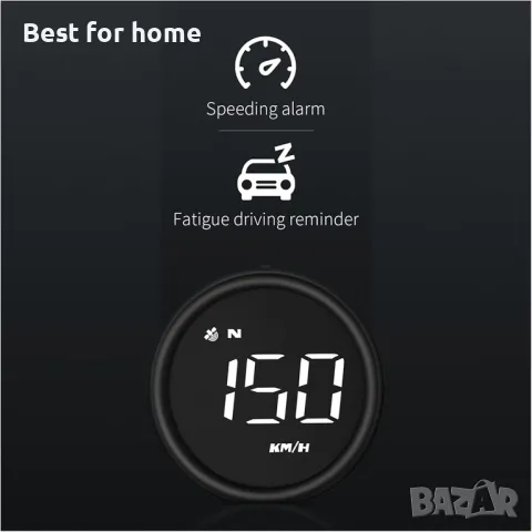 G1 HUD Автомобилни Heads Up Дисплей с GPS, снимка 4 - Аксесоари и консумативи - 48482824