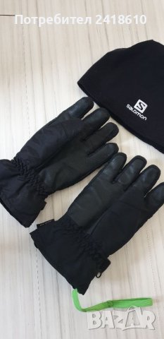 Salomon Gore Tex + Шапка Mens  ОРИГИНАЛ! Мъжки Ръкавици и ШАПКА!, снимка 3 - Шапки - 39445130