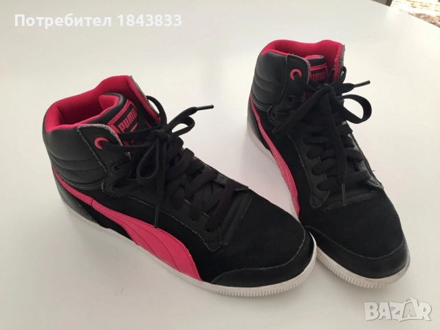 Puma Дамски маратонки естествена кожа, снимка 4 - Маратонки - 51881614