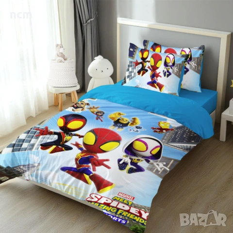 Детско спално бельо с реалистичен 4K принт Българско производство 2618