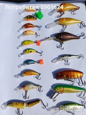 воблери за кефал ( клен) и щука , снимка 4 - Такъми - 53872875