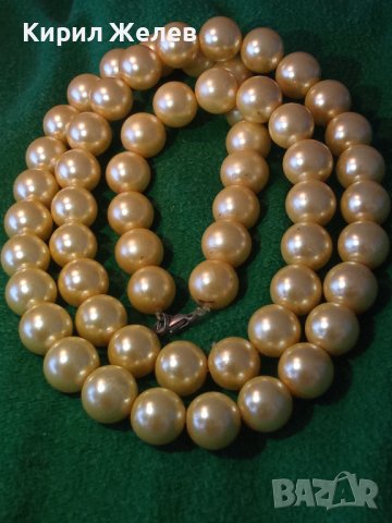 ИЗИСКАНО КРАСИВО ПЕРЛЕНО АРТ ДЕКО СТИЛ КОЛИЕ ГЕРДАН ЧЕШКИ ПЕРЛИ 34694, снимка 4 - Колиета, медальони, синджири - 39193067