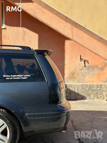 Спойлер над багажник за Golf IV, 4 черен гланц, гти, gti, снимка 6 - Аксесоари и консумативи - 43653644