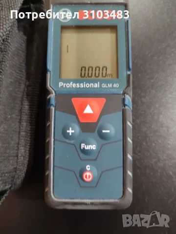 Bosch GLM40 Professional, снимка 2 - Стругове - 56011485