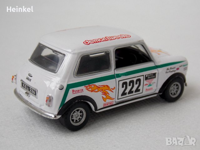 Колички рали 1:43 Mini Cooper - Cararama. НОВИ! , снимка 7 - Коли, камиони, мотори, писти - 39802846