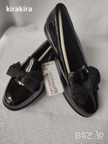 Нови лачени обувки 37ми номер, снимка 1