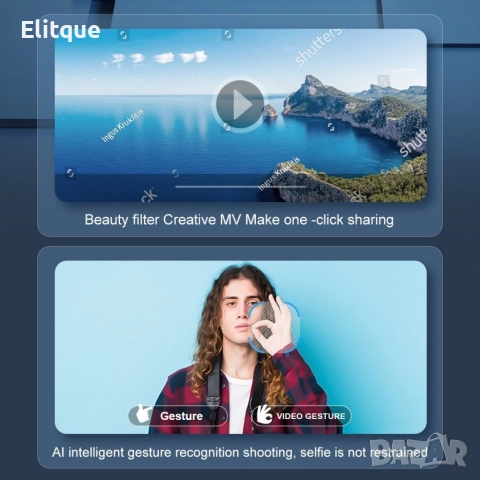 Сгъваем дрон с 8k HD Двойна камера 360 ° на заснемане "Дрон S169 с 4К двойна камера, снимка 3 - IP камери - 52895230