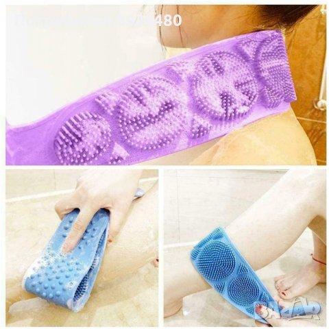 МАСАЖНА ИЗТРИВАЛКА ЗА БАНЯ СИЛИКОНОВА, снимка 3 - Други стоки за дома - 39933180