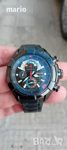 seiko 45mm Seiko Velatura Men's Black Watch - SPC149 , снимка 3 - Мъжки - 55939614