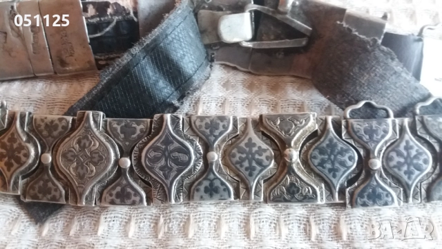 уникат руски сребърен колан про 875 с ниело 428 гр., снимка 7 - Антикварни и старинни предмети - 52923814