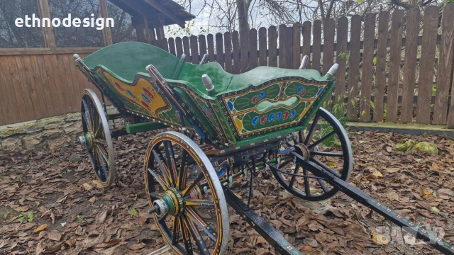 Продавам реставрирана каруца., снимка 2 - Градински мебели, декорация  - 52656249