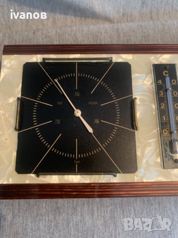 барометър  термометър влагомер, снимка 3 - Антикварни и старинни предмети - 42720560