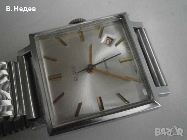 SLAVA, 21 jewels, made in USSR, TOP!, снимка 2 - Мъжки - 42341865