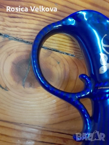 Кобалтова ваза (кана) Намаление , снимка 3 - Вази - 52508768