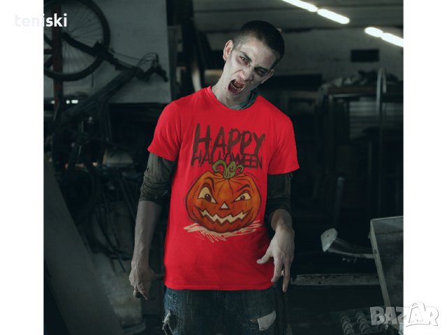Тениски Хелоуин Halloween Модели и размери, снимка 4 - Тениски - 42649984
