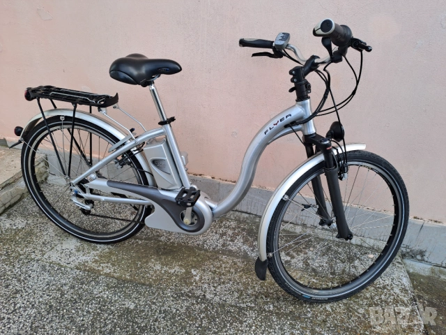 Електрически велосипед Flyer 26 цола , снимка 2 - Велосипеди - 53771245